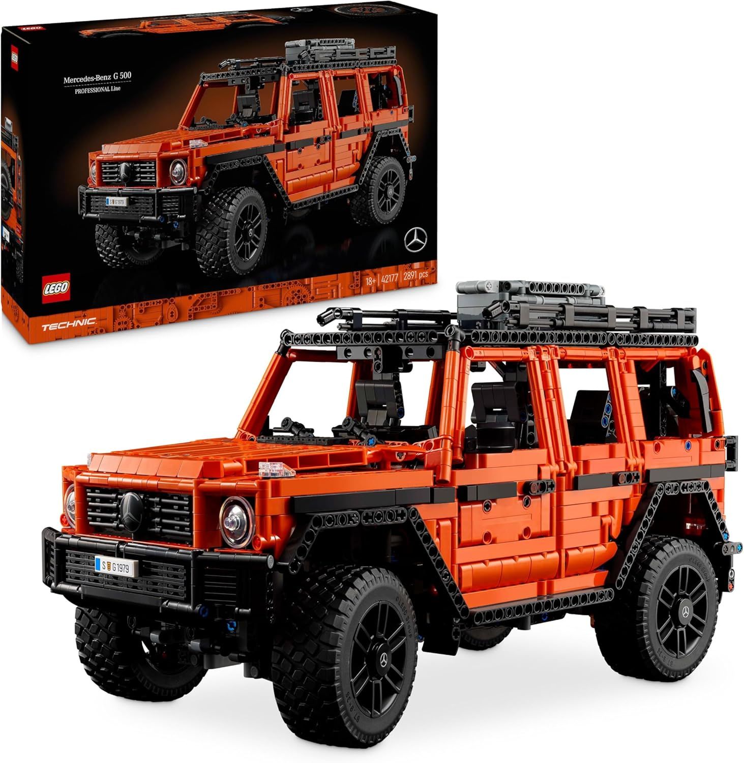 LEGO Technic Mercedes-Benz G 500 PROFESSIONAL Line - Maquette Voiture - Modèle de Classe G,  pour les Passionnés de 4x4