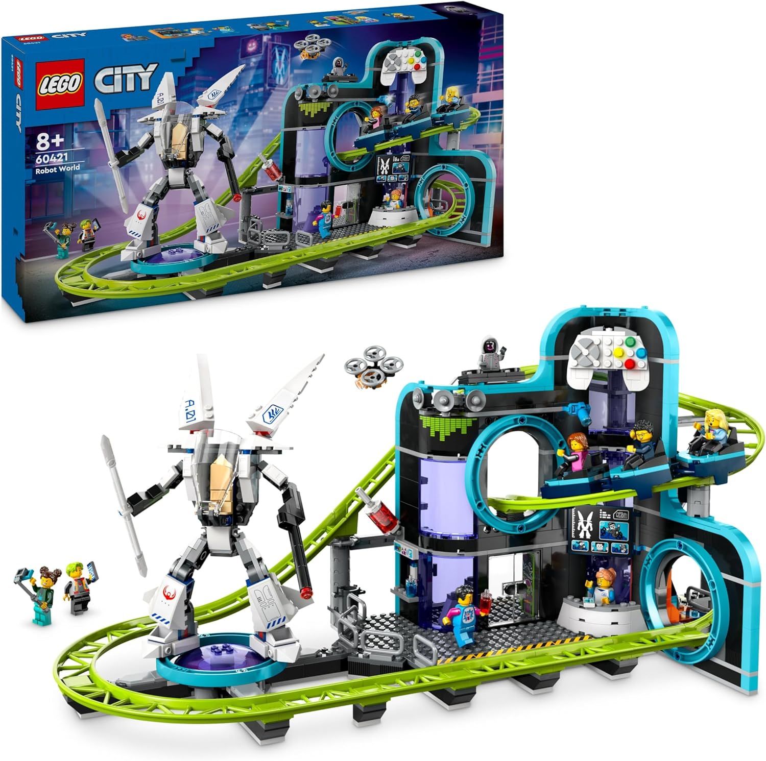 LEGO City Le Parc d’Attractions de Robot World