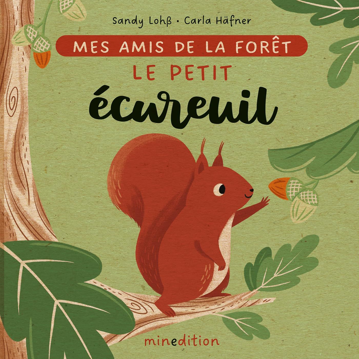 Le petit écureuil Relié –Livre  illustré de Carla HÄFNER (Auteur), Sandy LOHß (Illustrations)