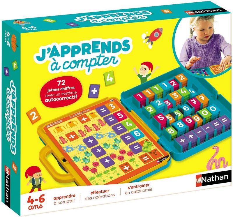 Nathan J'apprends à compter, jeu éducatif