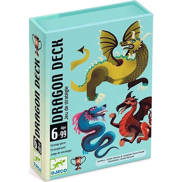 Djeco jeu de cartes de stratégie Dragon Deck