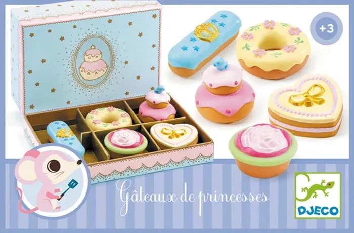 Djeco jeu de rôle gâteau princesse, dinette