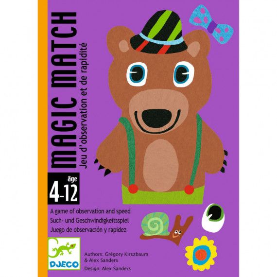 Djeco Jeu de cartes Magic Match