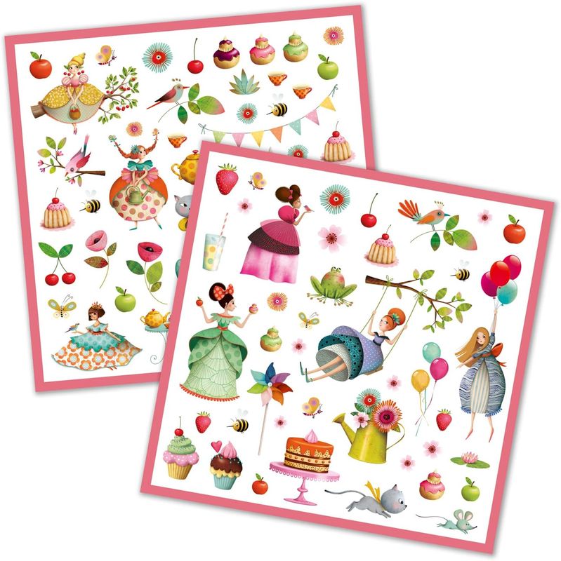Djeco  160 Stickers Le Gouter Des Princesses