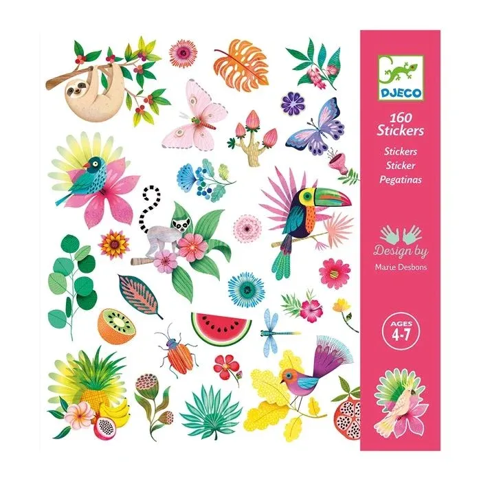 Djeco 160 Stickers Paradise