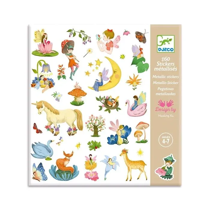 Djeco 160 Stickers Fantasy