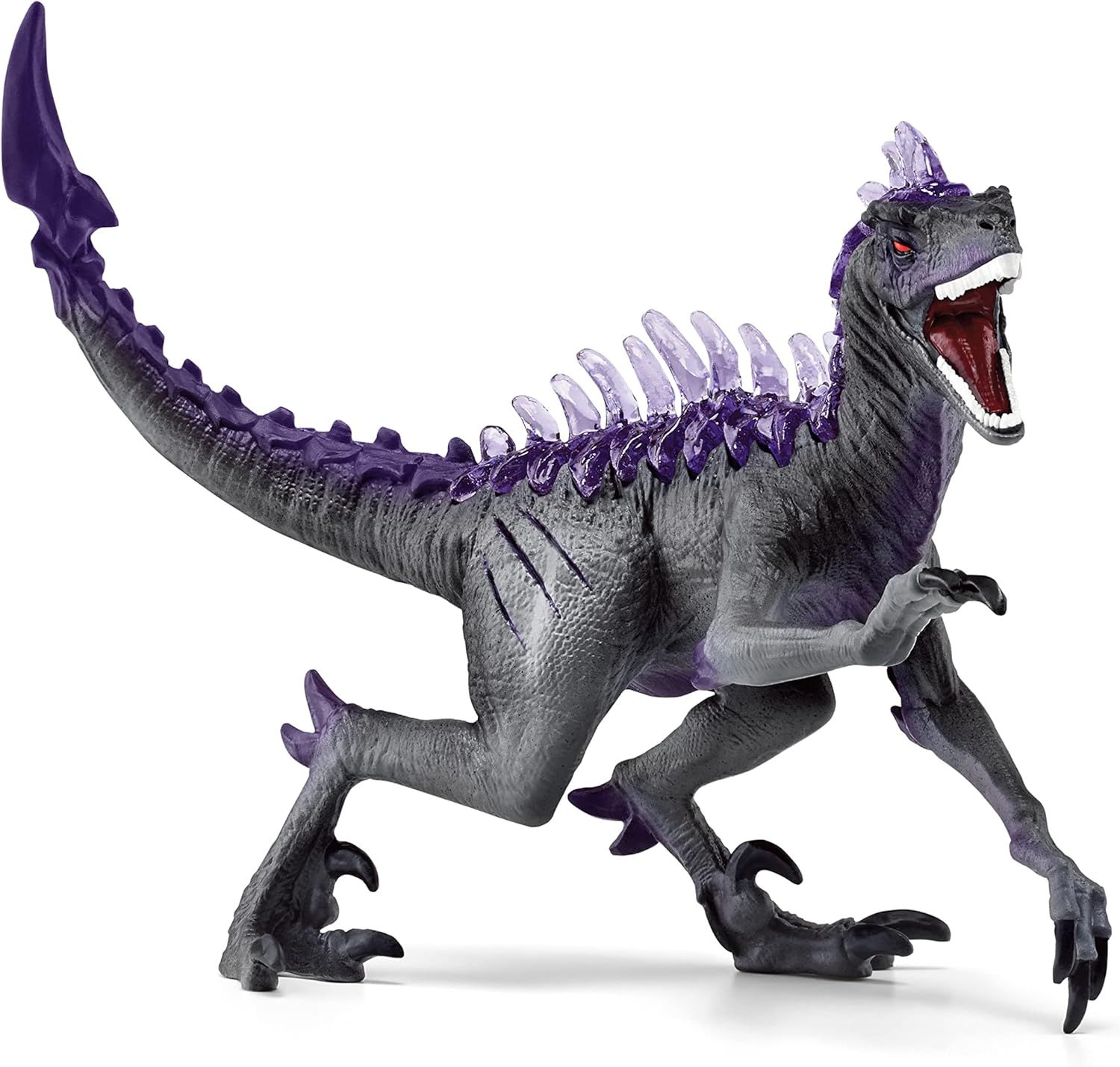 Schleich  ELDRADOR Figurine Dinosaure Raptor des Ténèbres - Créature Préhistorique Sauvage et Mythique