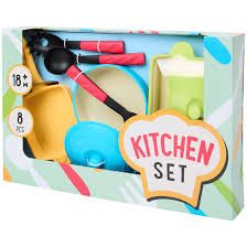 Set de casserole et poêle 8 pièces, dinette