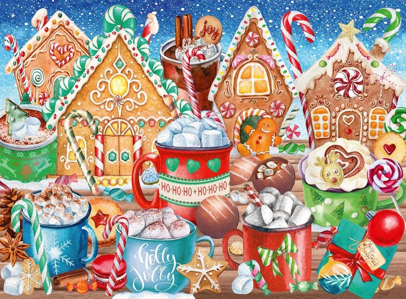 Ravensburger - Puzzle Enfant - Puzzle 200 pièces XXL - Douceur de Noël​