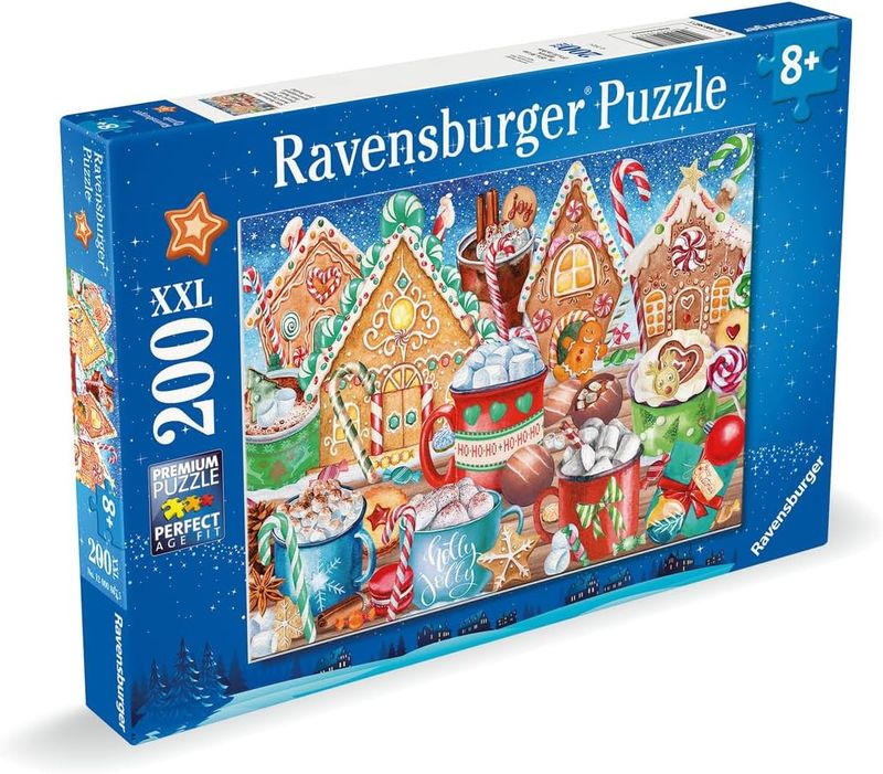 Ravensburger - Puzzle Enfant - Puzzle 200 pièces XXL - Douceur de Noël​