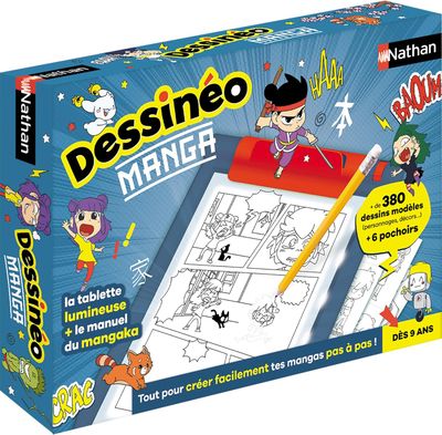 Nathan Dessinéo Manga, activité créative