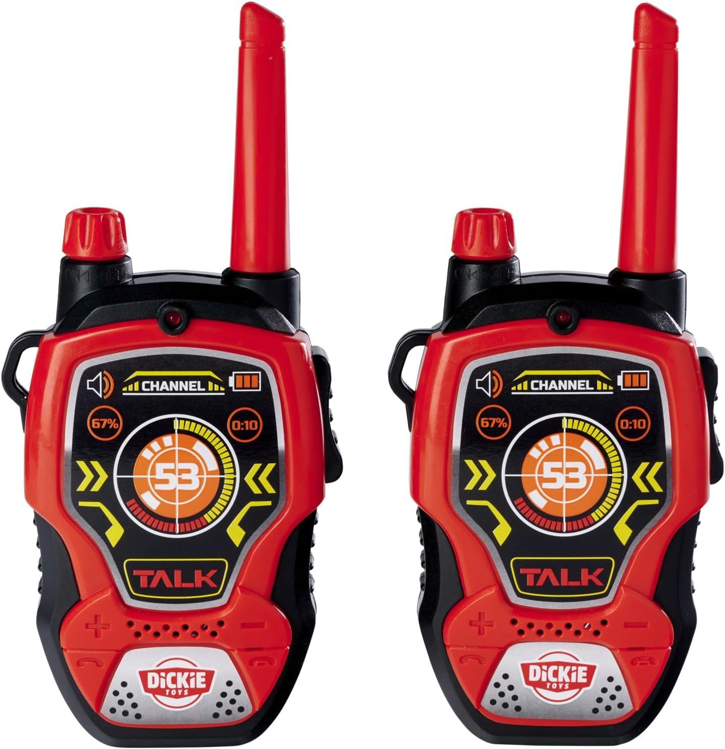 Dickie - Talkie Walkie - 16cm - Distance 100m - Piles Incluses