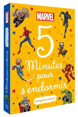Livre MARVEL - 5 minutes pour s&#39;endormir - Spécial Avengers Broché – Illustré
