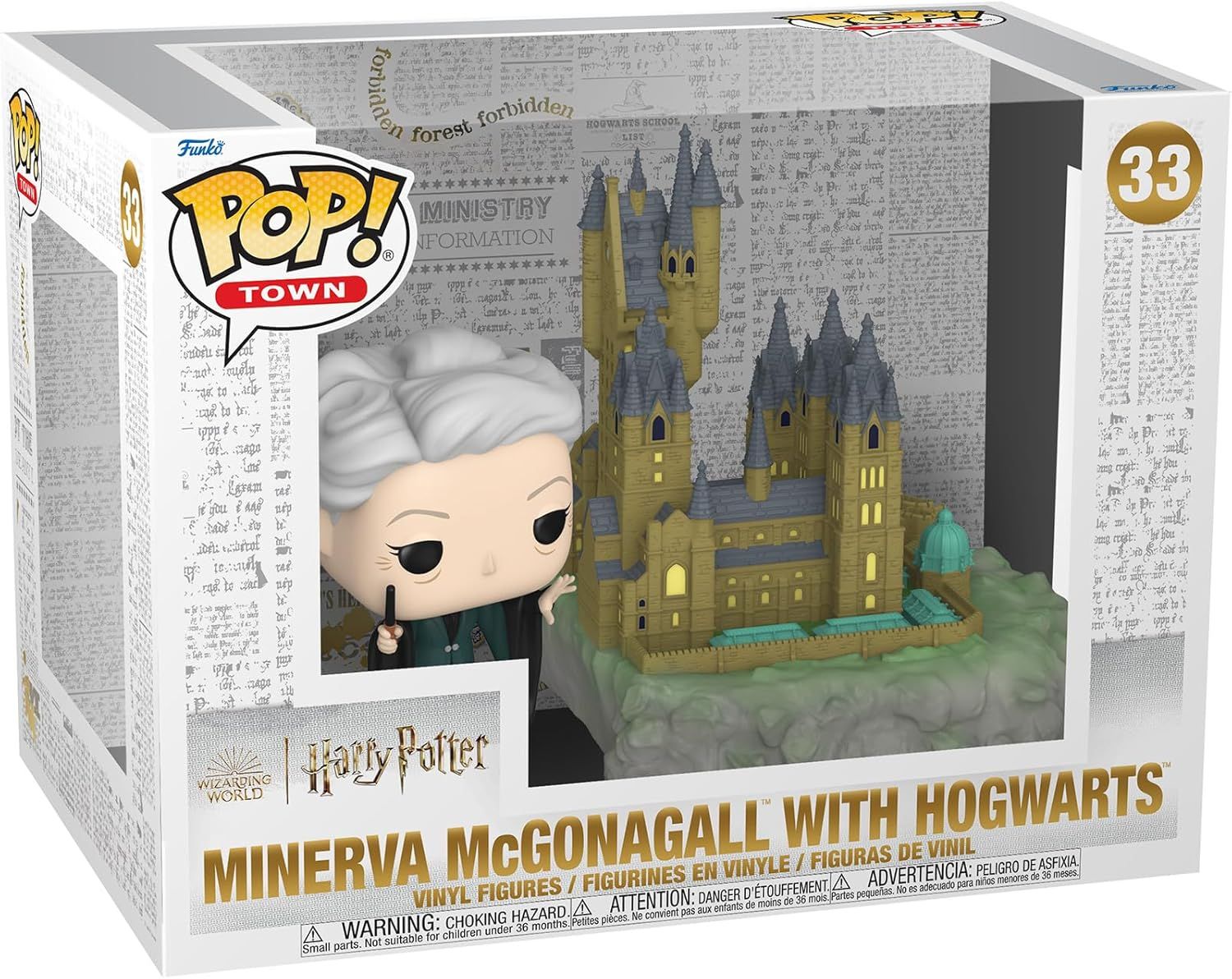 Funko Pop!  Minerva McGonagall with Hogwarts - Professeur McGonagall - Harry Potter figurine