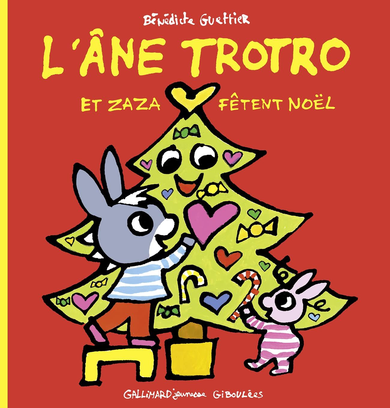 Livre L&#39;âne Trotro et Zaza fêtent Noël