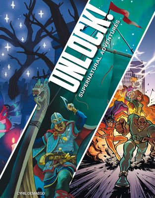 ASMODEE - Space Cowboys - Unlock, Supernatural Adventures - Jeu Escape Game Enfant et Adulte