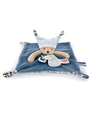 Doudou ours bleu 1 doudou 3 histoires