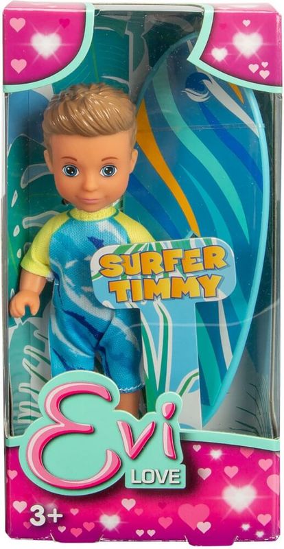 Poupée 12 cm Evi Love Timmy le surfeur