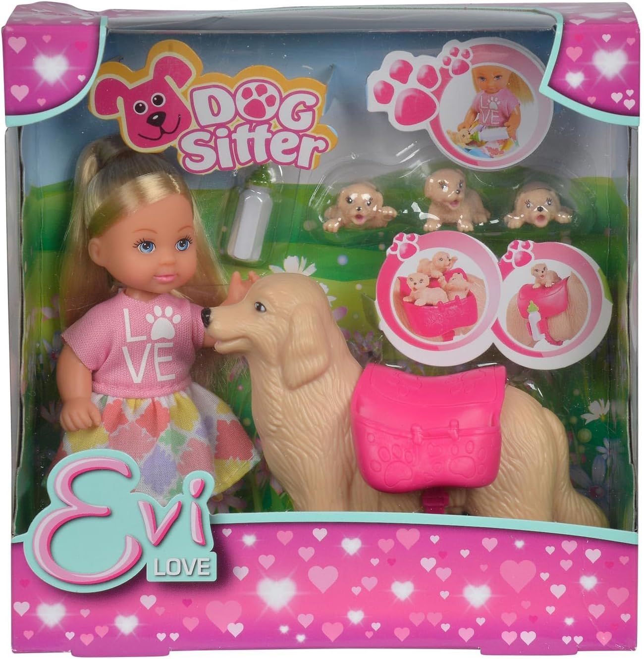 Poupée Evi Love en Tant Que gardien pour Chien