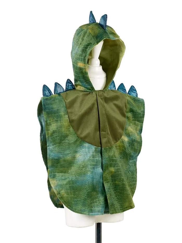 Costume Cape de dinosaure 40 cm, pour carnaval, soirée déguisée, anniversaire, etc.