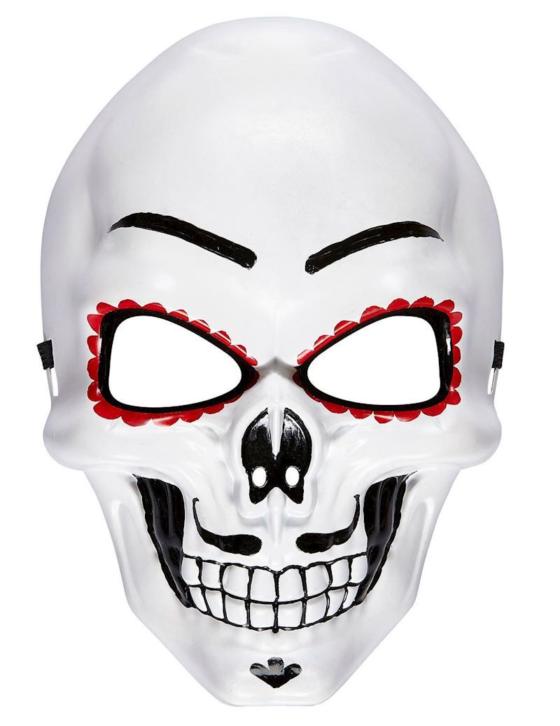 Masque de crâne de mort, dia de Los Muertos, pour carnaval, anniversaire, soirée déguisée, etc.