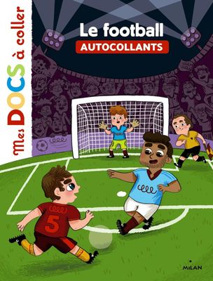 Livre-cahier autocollants sur le football