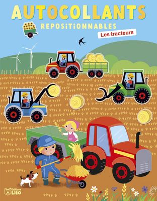 Autocollants Repositionnables Les tracteurs