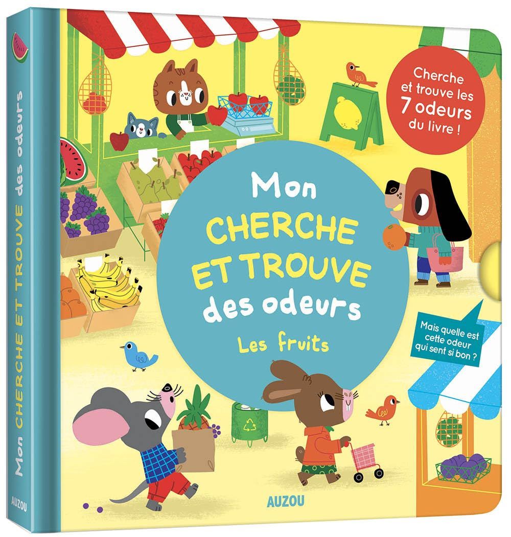 Livre Cherche et trouve des odeurs - les fruits