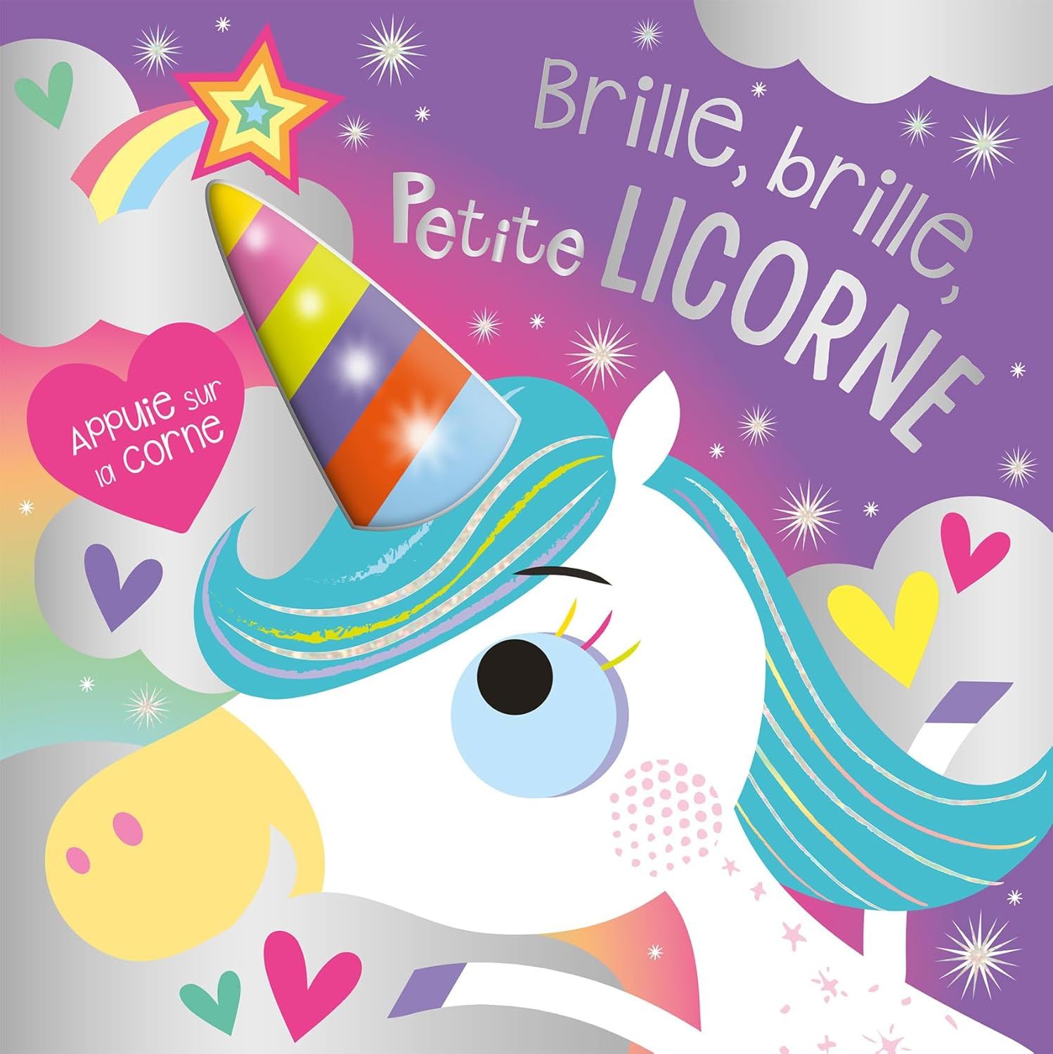 Livre Brille, brille petite licorne !