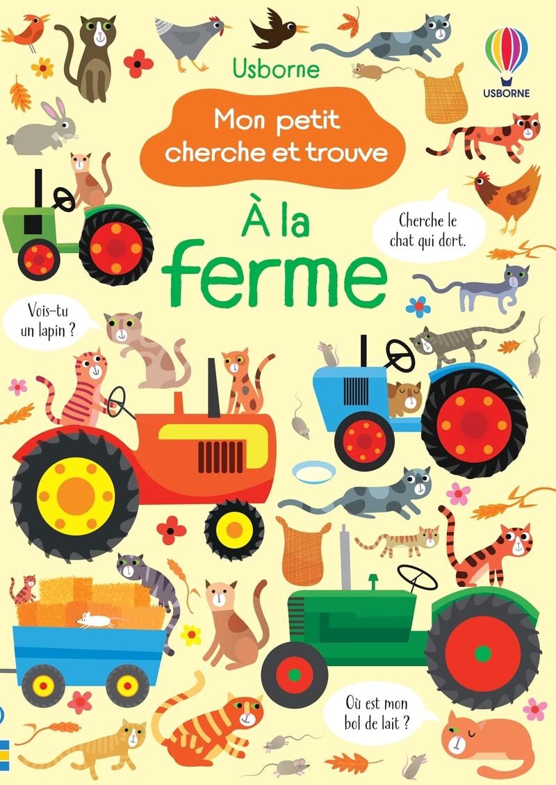 Livre À la ferme - Mon petit cherche et trouve