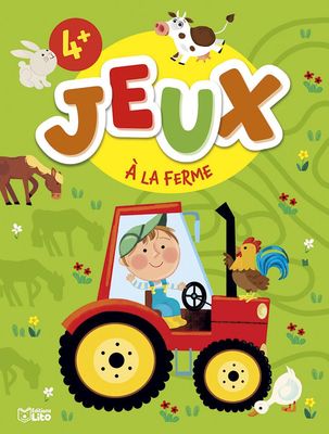 Livre Je joue avec - A la ferme - Dès 4 ans