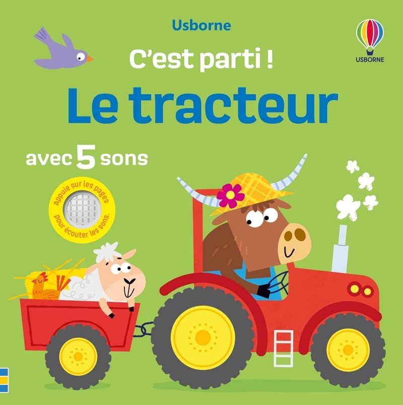Livre Le tracteur - C&#39;est parti ! - Dès 1 an