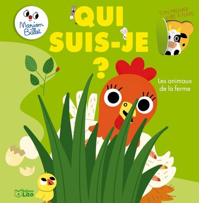 Livre Qui suis-je ? Les animaux de la ferme - Dès 1 an