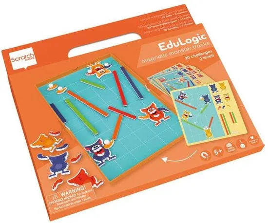 Scratch Edulogic circuit magnétique monstres