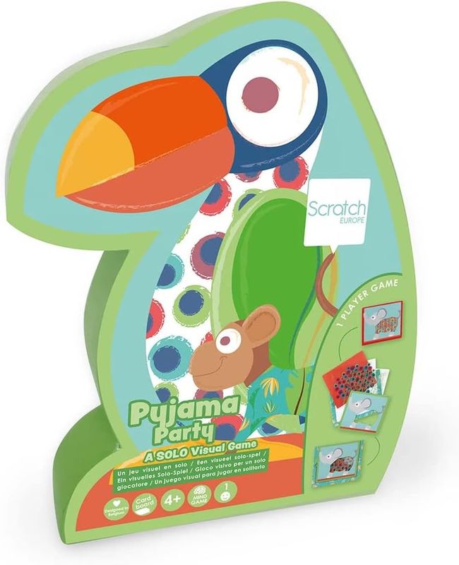 Scratch- Animal Pyjama Party Jeu éducatif pour Enfants à partir de 4 Ans