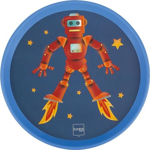 Scratch Jeu de lancer magnétique Robot, dès 3 ans