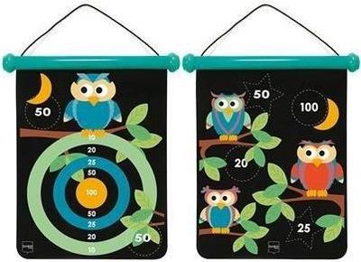 Scratch Jeu de fléchettes magnétique Hibou, dès 5 ans