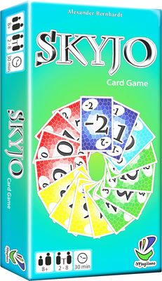 SKYJO, de Magilano - Le Tout Nouveau Jeu de Cartes/de société pour Les Petits et Les Grands pour se divertir et Passer des soirées Amusantes