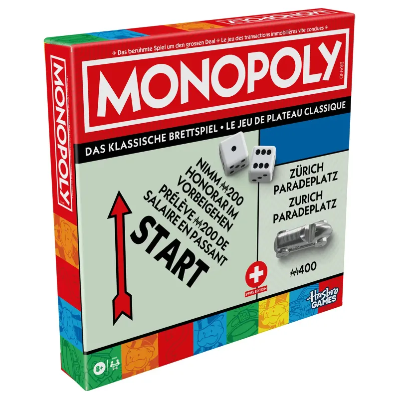 Monopoly éditon Suisse, dès 8 ans