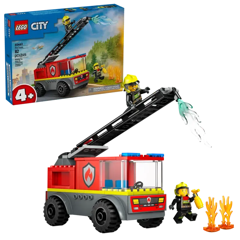 Lego City Camion de pompiers avec échelle