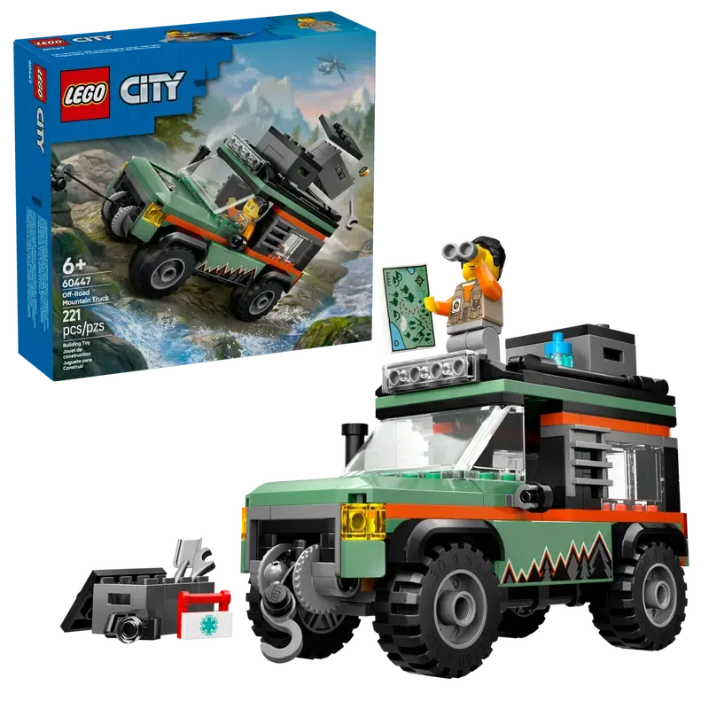 Lego City Le camion 4x4 tout-terrain