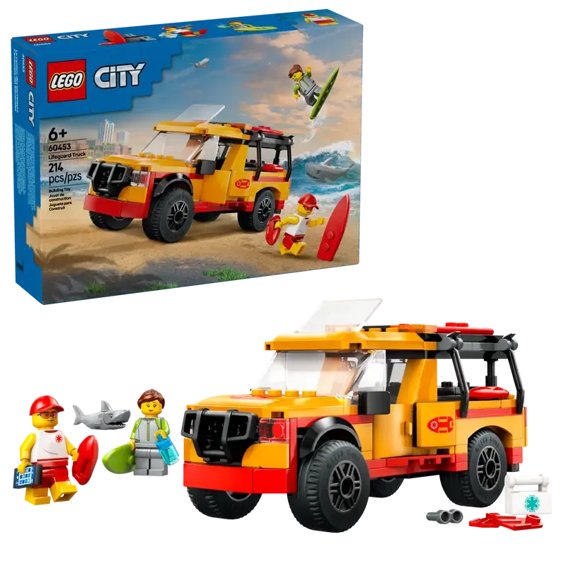 Lego City Le véhicule de secours de la plage