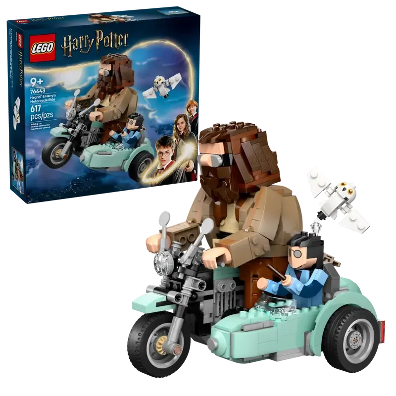 Lego Harry Potter La balade en moto de Hagrid™ et Harry