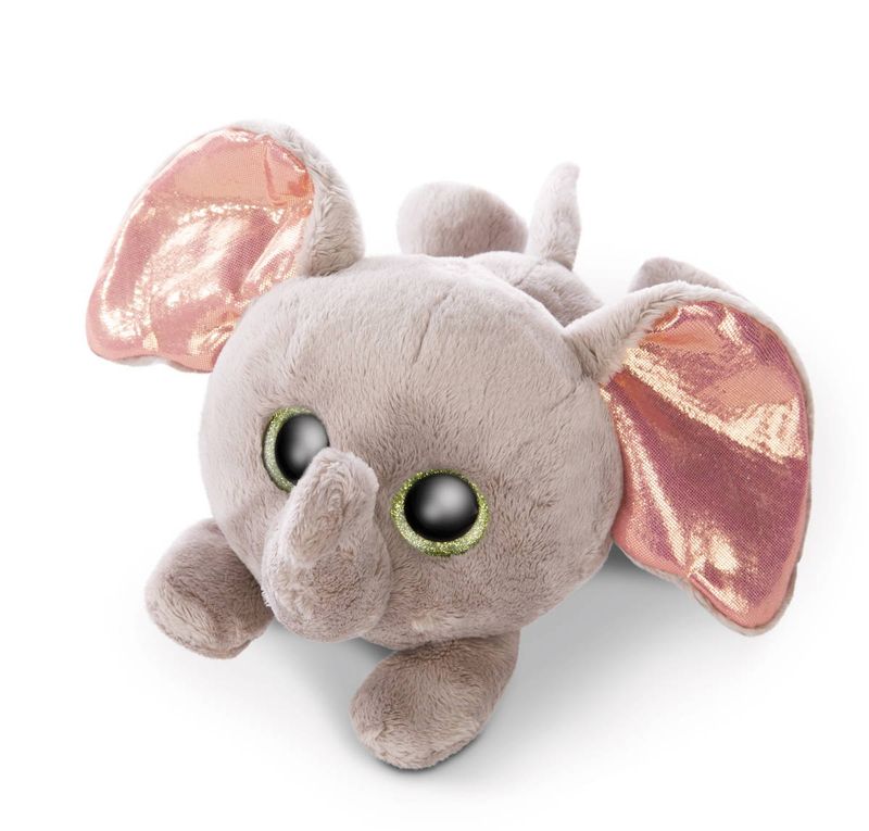 NICI L’Originale – Glubschis 25cm Animal couché aux Grands Yeux Scintillants – Peluches  Doudou, Éléphant Billi-Balu