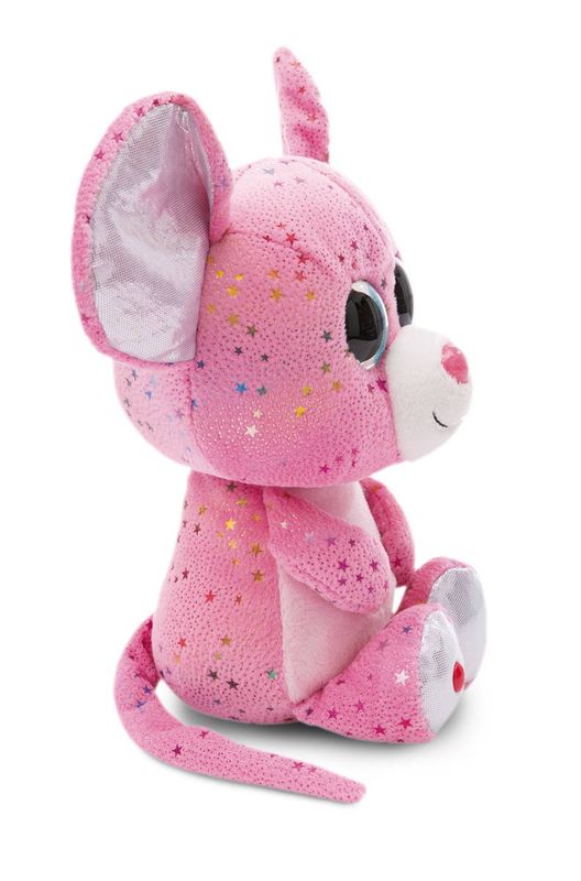 NICI Peluche GLUBSCHIS Souris Miss Mausie 25cm Rose - Doudou