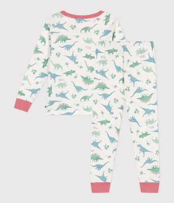 Petit Bateau Pyjama enfant en coton imprimé dinosaures