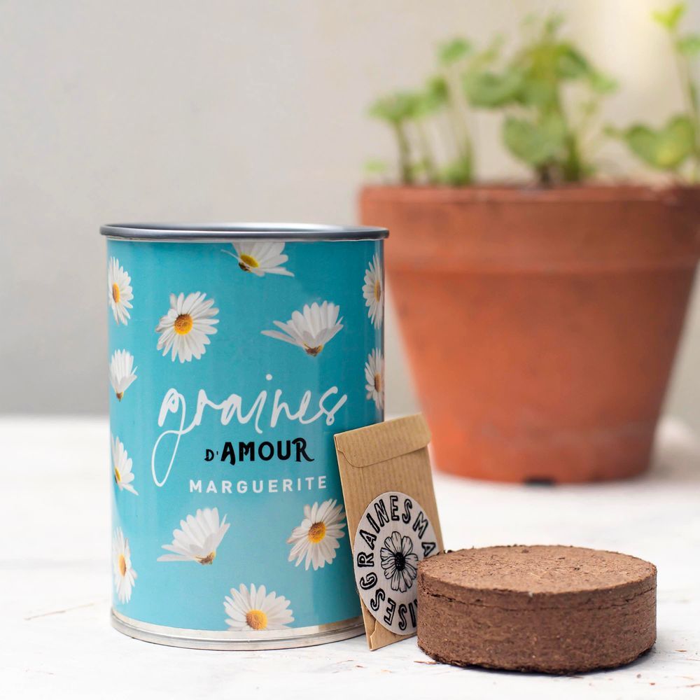 Kit graines  à semer &quot;Graines d&#39;amour&quot; fabriqué en France