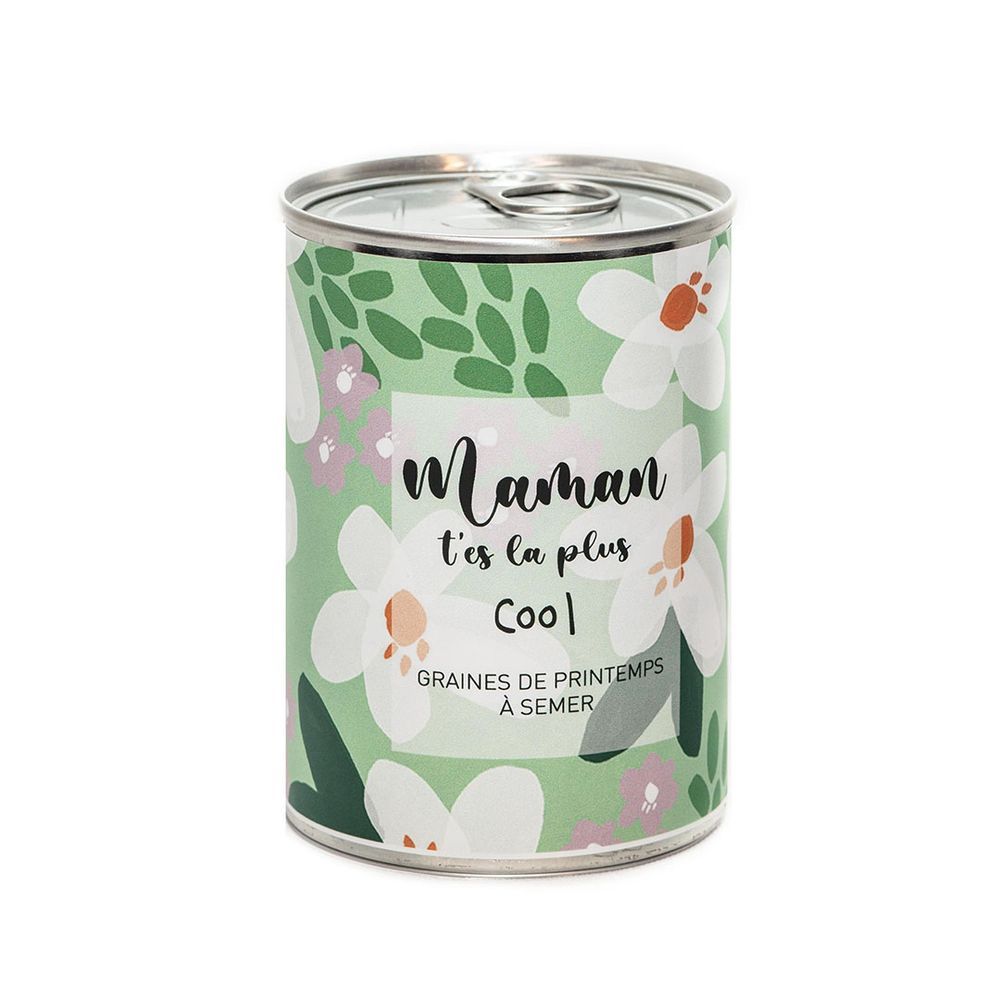 Kit graines  à semer &quot;Maman t&#39;es la plus Cool&quot; Fabriqué en France