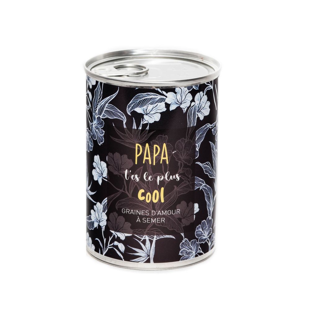Kit graines à semer &quot;Papa t&#39;es le plus Cool&quot; Fabriqué en France