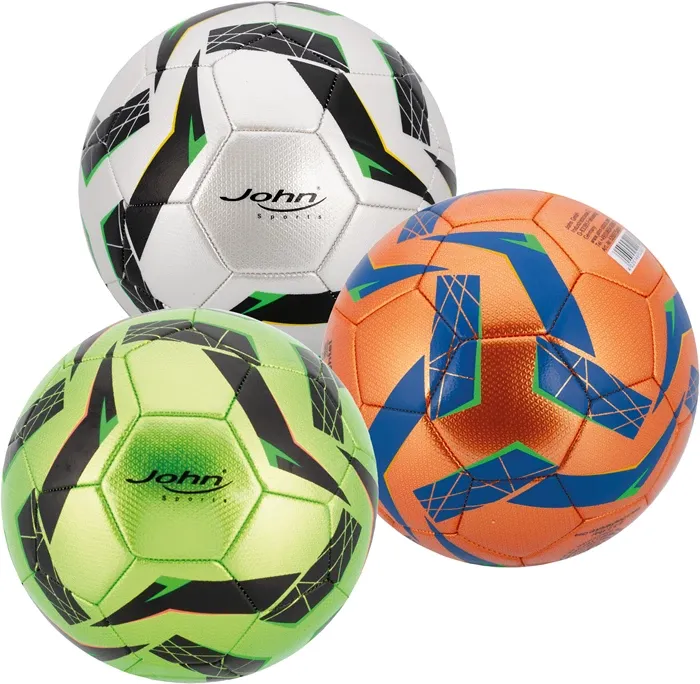 Ballons de foot Compétition III t. 5, Ø 22 cm, env. 400 g, similicuir, couleur assorti, balle